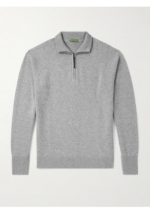 Sid Mashburn - Cashmere Half-Zip Sweater - Men - Gray - S