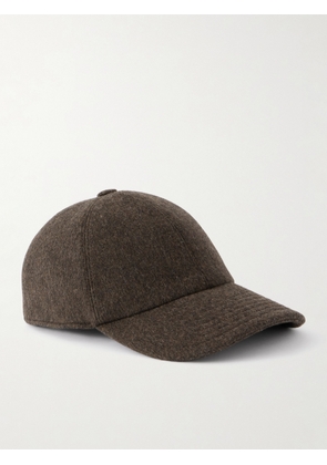 Purdey - Merino Wool Baseball Cap - Men - Brown - S