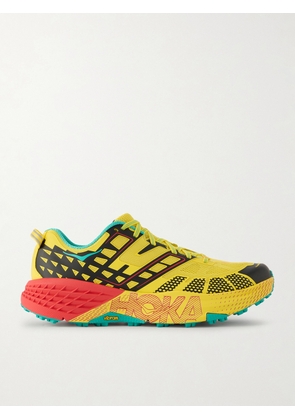 Hoka - Speedgoat 2 Rubber and Ripstop-Trimmed Mesh Sneakers - Men - Multi - US 7