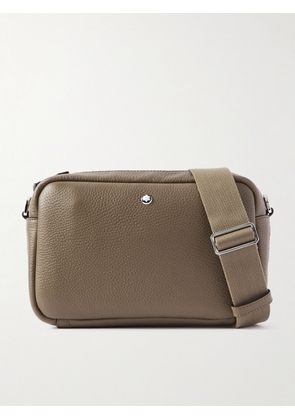 Montblanc - Full-Grain Leather Messenger Bag - Men - Brown