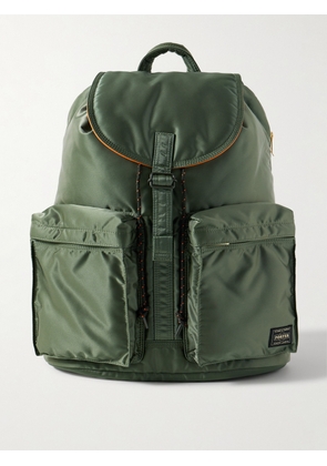 Porter-Yoshida and Co - Tanker Rucksack Nylon-Twill Backpack - Men - Green