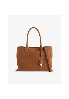 Womens Osoi Shell Brot Large Suede Tote