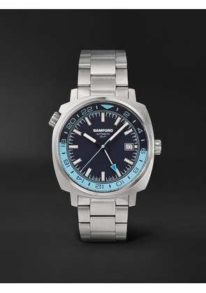 BAMFORD LONDON - GMT Automatic 40mm Stainless Steel Watch, Ref. No. GMSTNANE.G1ST - Men - Silver