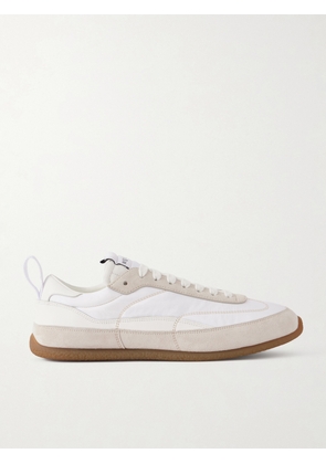 McQueen - EC1 Nylon, Suede and Leather Sneakers - Men - White - EU 41