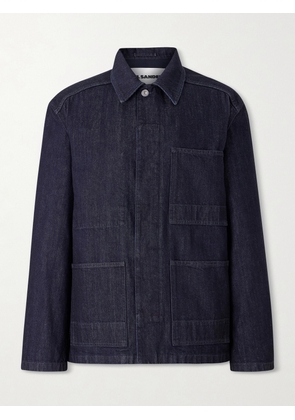 Jil Sander - Denim Blouson Jacket - Men - Blue - IT 46