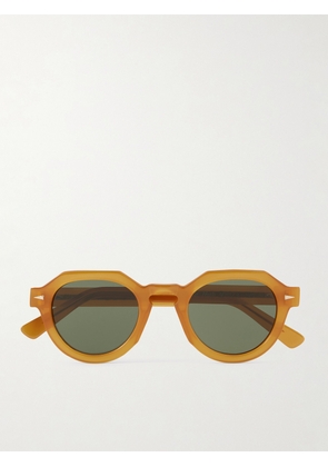 AHLEM - Grenelle Round-Frame Acetate Sunglasses - Men - Brown