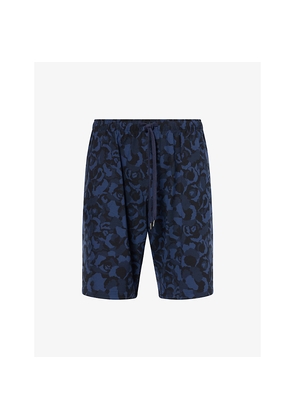 Mens Derek Rose London Printed Stretch-Jersey Shorts