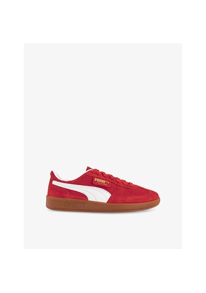 Mens Puma Palermo Suede Low-Top Trainers