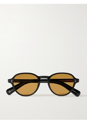 Garrett Leight California Optical - Casillas Round-Frame Acetate Sunglasses - Men - Black