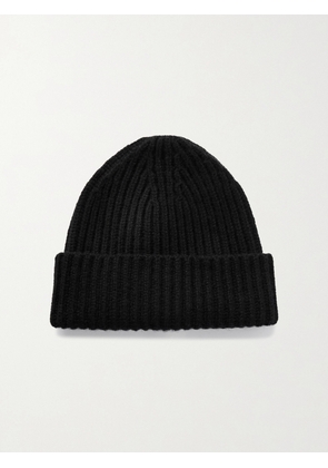 UMIT BENAN - Murray Ribbed Cashmere Beanie - Men - Black