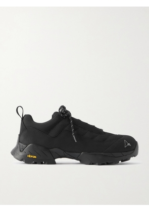 ROA - Katharina Rubber and Leather-Trimmed Mesh Hiking Sneakers - Men - Black - EU 40