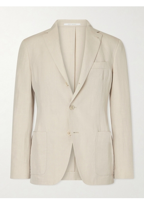 Eleventy - Lyocell and Linen-Blend Suit Jacket - Men - Neutrals - IT 46
