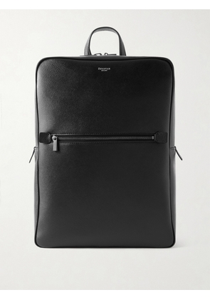 Serapian - Evoluzione Cross-Grain Leather Backpack - Men - Black