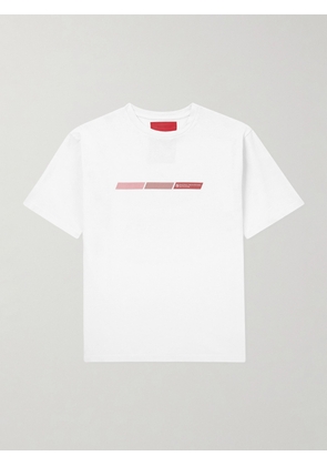 DISTRICT VISION - Massimo Osti Studio Logo-Print Cotton-Jersey T-Shirt - Men - Neutrals - S