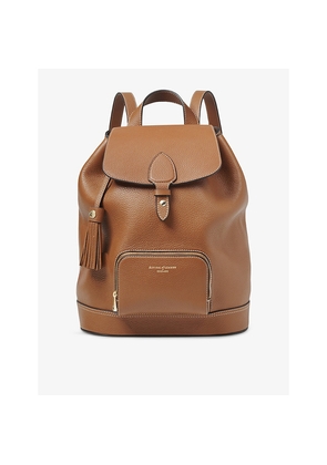 Womens Aspinal Of London Hudson Small Leather Backpack