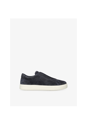 Mens Hogan H668 Slip-On Suede Trainers