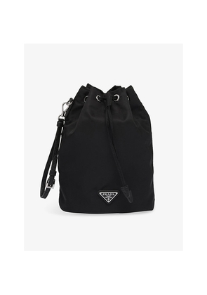 Womens Prada Small Re-Nylon Woven Pouch
