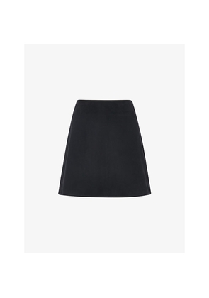 Womens Whistles A-Line Suede Mini Skirt