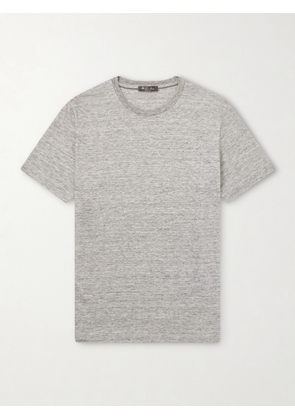 Loro Piana - Linen T-Shirt - Men - Brown - XS