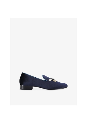 Mens Kurt Geiger London Ace Emby Velvet Loafers