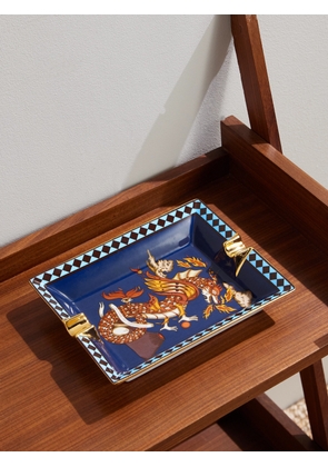 La DoubleJ - Porcelain Ashtray - Men - Blue