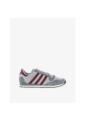 Mens Adidas Galaxy Suede and Mesh Trainers