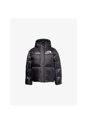 Mens The North Face Pertex Hooded Shell-Down Jacket