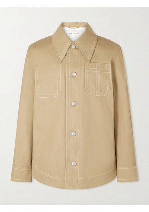 AMI PARIS - Cotton-Canvas Jacket - Men - Neutrals - S