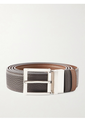 Dunhill - 3cm Full-Grain Leather Belt - Men - Brown