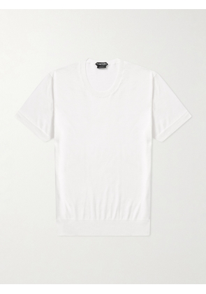 TOM FORD - Cotton T-Shirt - Men - White - IT 44