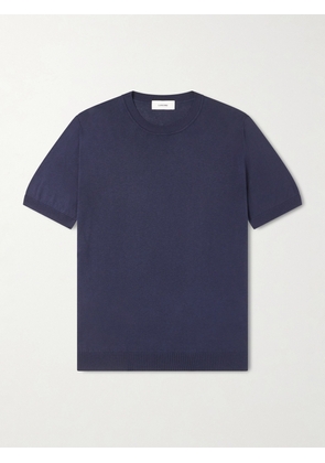 Lardini - Silk Sweater - Men - Blue - S