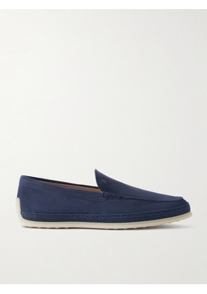 Tod's - Suede Loafers - Men - Blue - UK 6