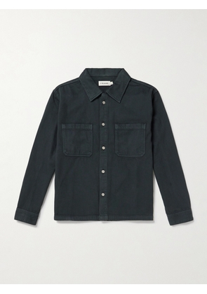 FRAME - Cotton Shirt - Men - Blue - S