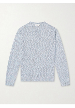 Altea - Mélange Sweater - Men - Blue - S