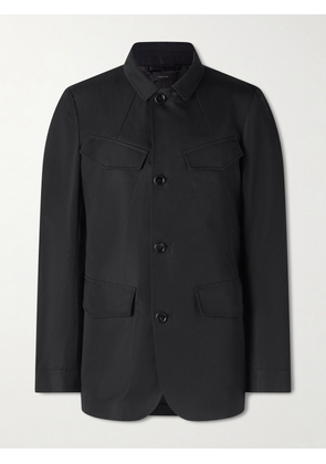 TOM FORD - Cotton-Blend Field Jacket - Men - Black - IT 46