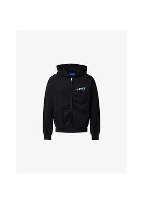 Mens Awake Ny Puppy Relaxed-Fit Cotton-Jersey Hoodie