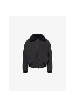 Mens Canada Goose Chilliwack Aviator Padded Woven-Down Jacket