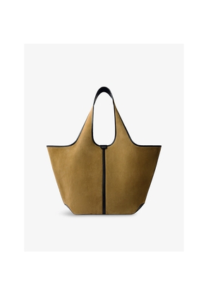 Womens Soeur Douce Suede and Leather Tote Bag
