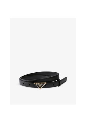 Womens Prada Saffiano Leather Belt