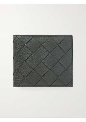 Bottega Veneta - Intrecciato Full-Grain Leather Billfold Wallet - Men - Green