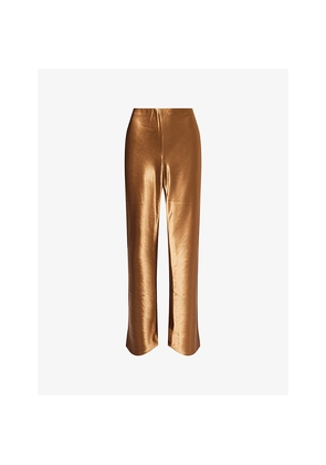 Womens Rails Silvi Straight-Leg Woven Trousers