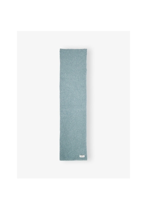 Mens Rototo Alpaca Boucle Short Muffler Scarf