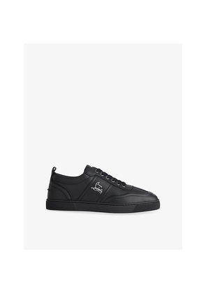 Mens Christian Louboutin Retero Flat Leather Trainers