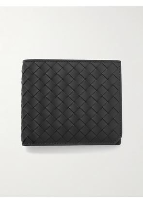 Bottega Veneta - Intrecciato Leather Billfold Wallet - Men - Black
