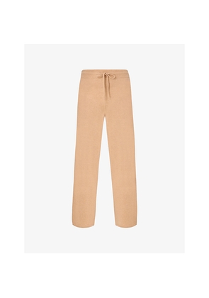 Womens Sweaty Betty Wide-Leg Elasticated-Waist Cashmere Trousers