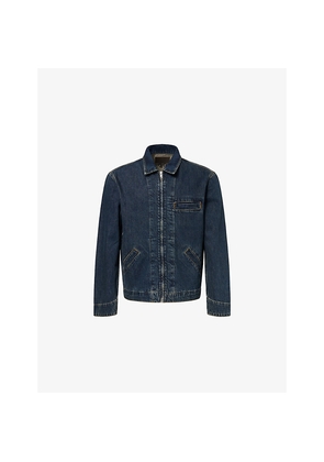 Mens Paige Mauricio Welt-Pocket Denim Jacket