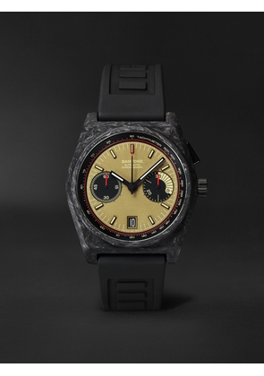 BAMFORD LONDON - B347 Carbon Commando Automatic Chronograph 41.5mm Carbon Fibre and Rubber Watch, Ref. No. B3CAKH.B2RUBL - Men - Black