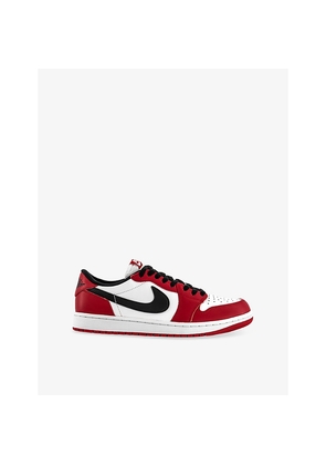 Mens Air Jordan 1 Low OG Suede Trainers