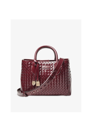 Womens Aspinal Of London Midi London Leather Tote Bag