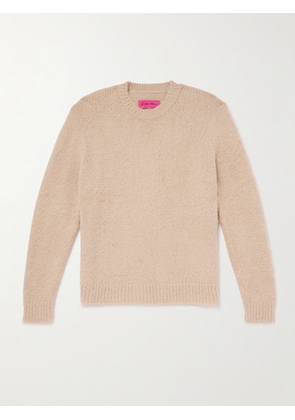 The Elder Statesman - Thistle Brushed Suri Alpaca-Blend Sweater - Men - Neutrals - S